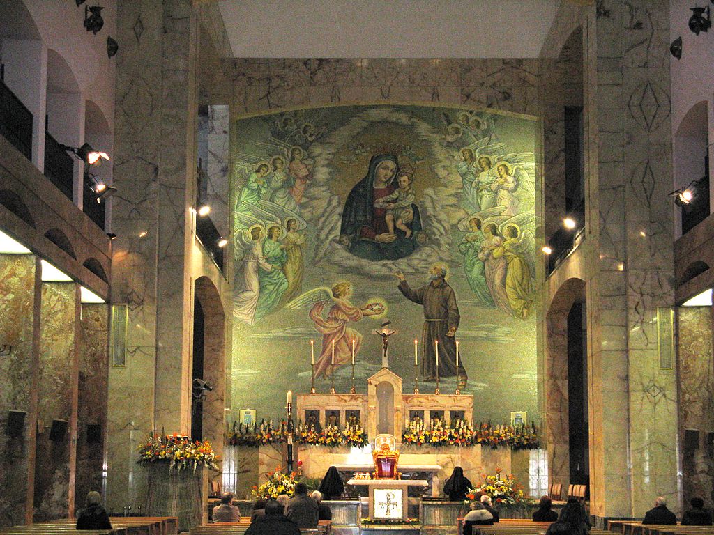 Orario Messe Santa Maria Delle Grazie San Giovanni Rotondo outubro 2006 O Fiel Católico