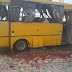В Донецкой области боевики обстреляли автобус на блокпосту