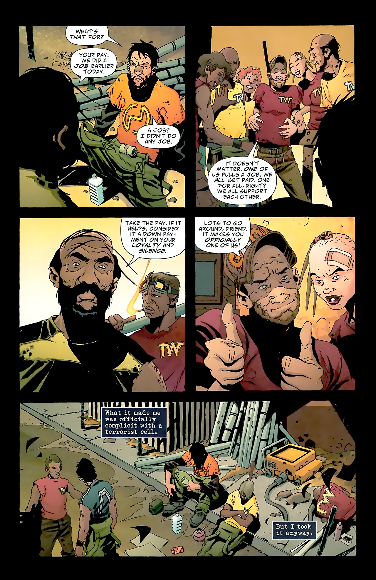 Read online DMZ (2006) comic -  Issue #14 - 6