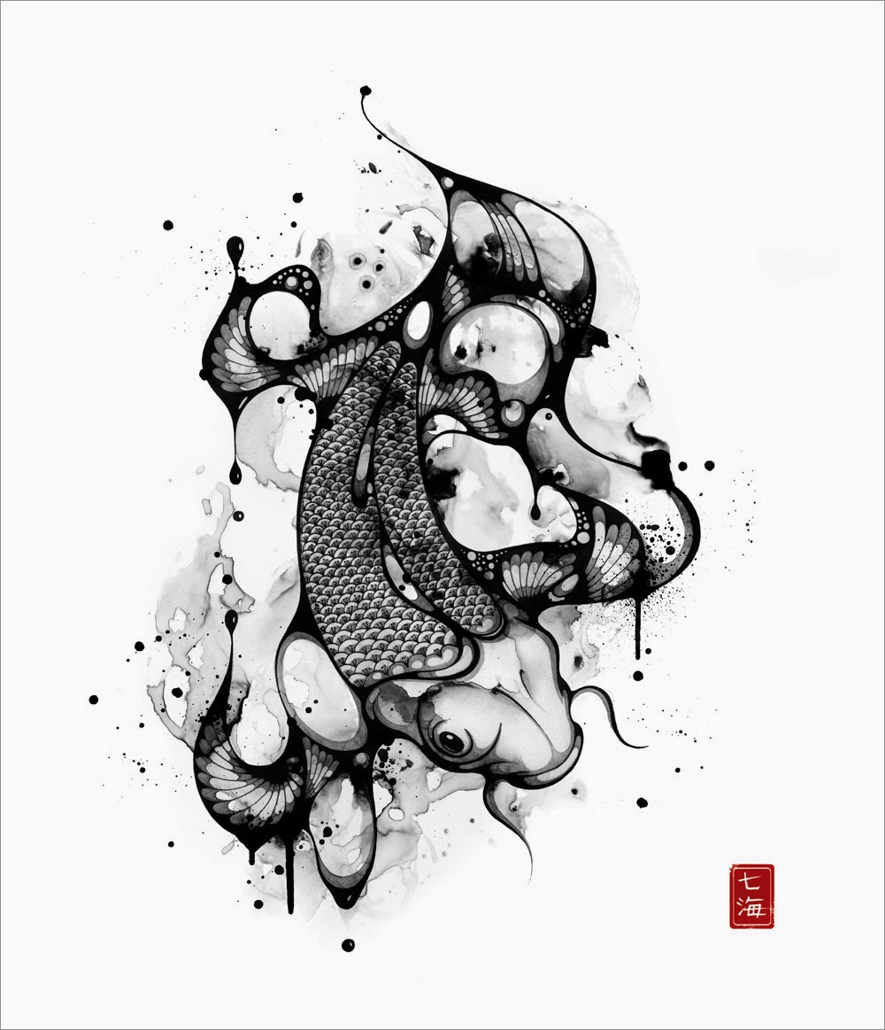 11-Suspended-Animation-01-Nanami-Cowdroy-Splashes-of-Ink-Drawings-www-designstack-co