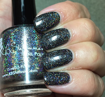 KBShimmer Mega Flame Collection, Spring 2016; Night Bright `KBShimmer Mega Flame Collection, Spring 2016; Night Bright