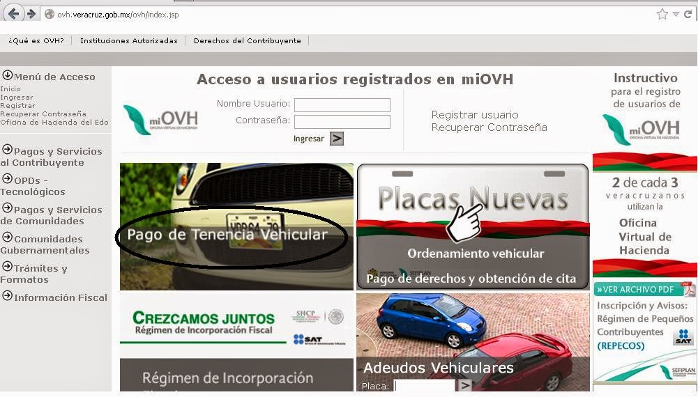 Derecho Vehicular Veracruz Pago Image to u