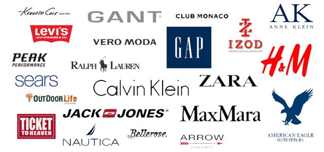 Free Fashion: American Clothing Manufacturers Logos