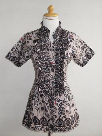 Tips Model Baju  Batik Wanita  Desain  Terbaru Modern