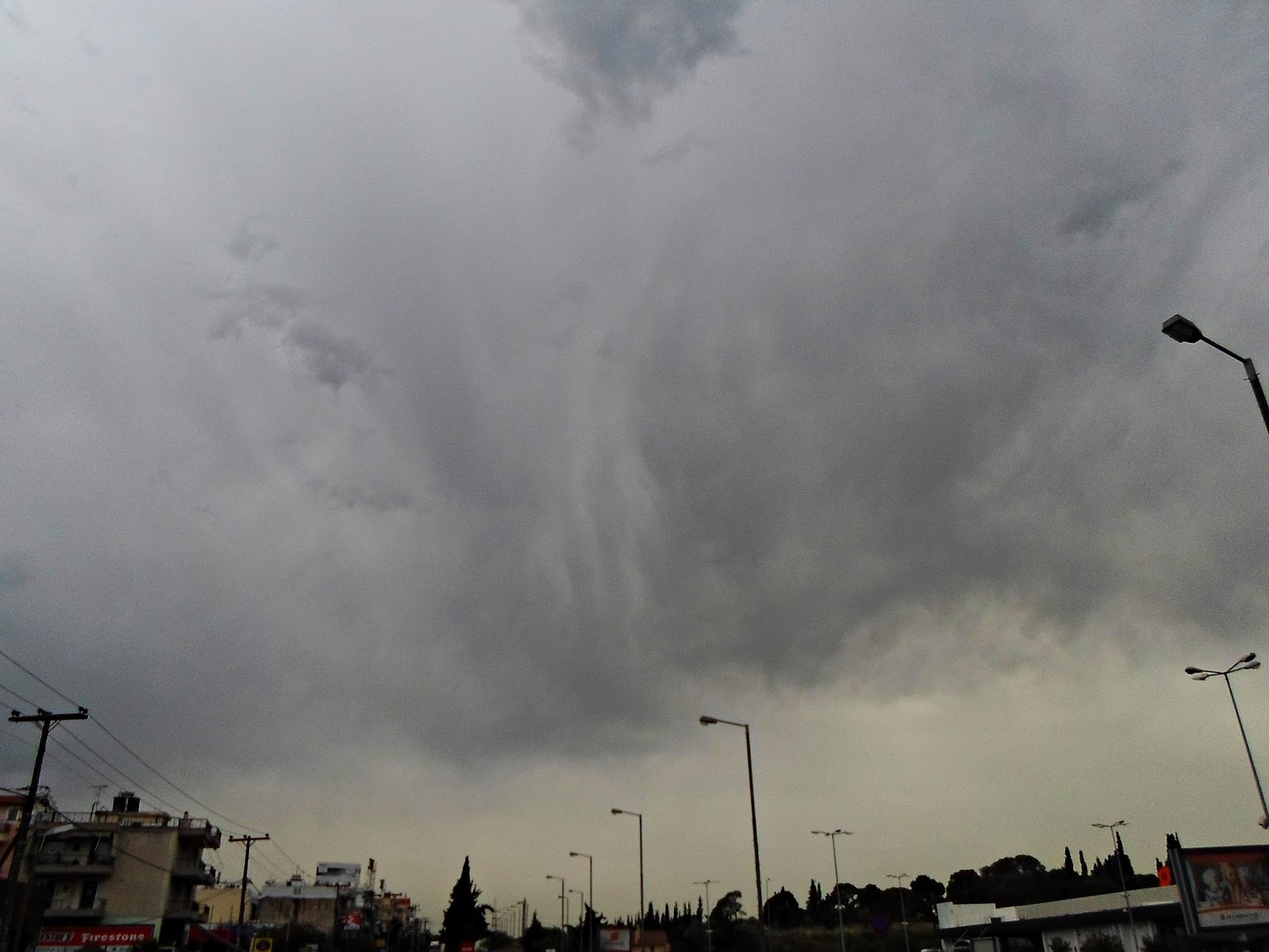 attica weather(η παρατήρηση του καιρού) Επιστροφή της σκονηςΕνας πολύ