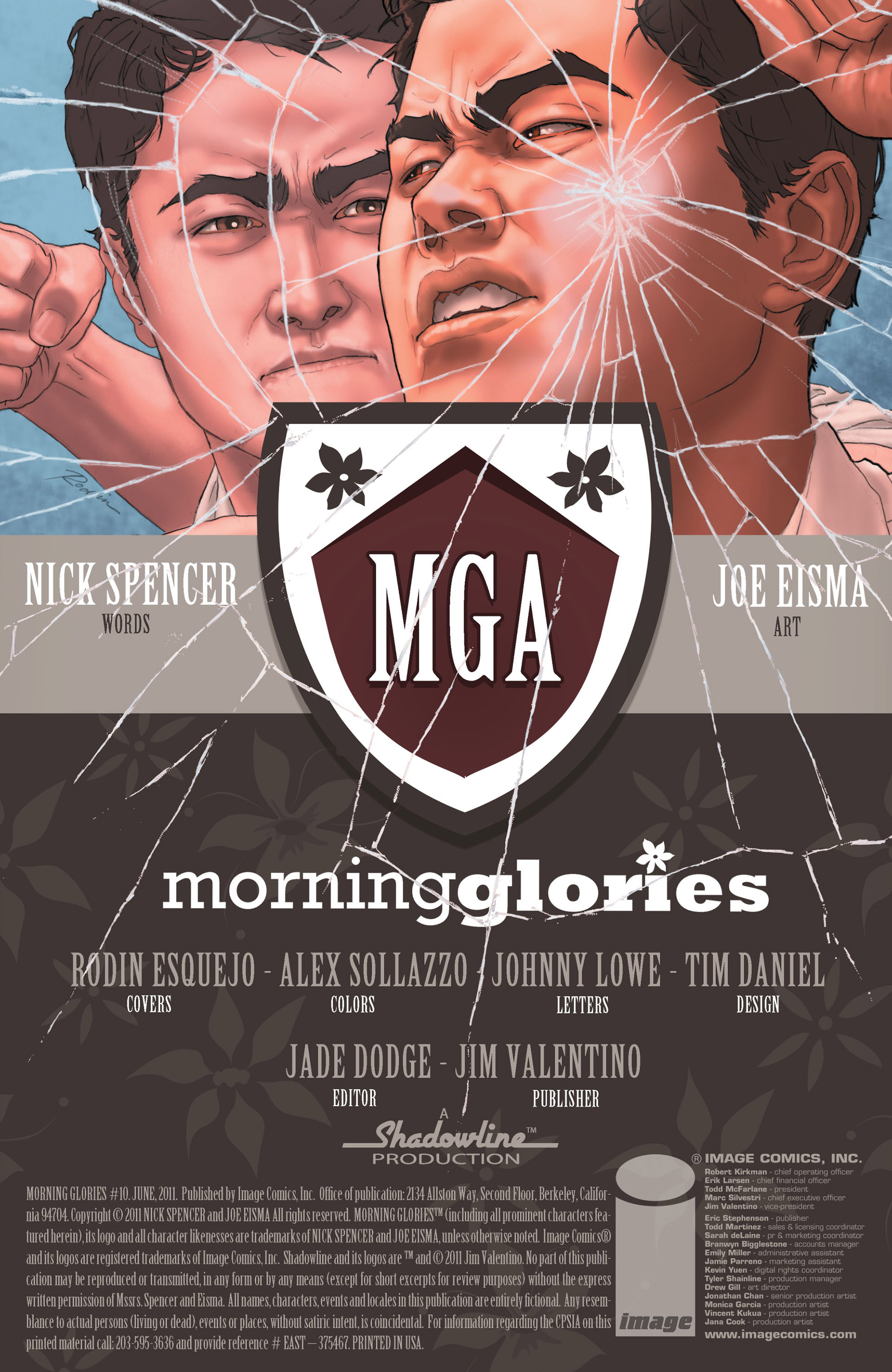 Read online Morning Glories comic -  Issue #10 - 2