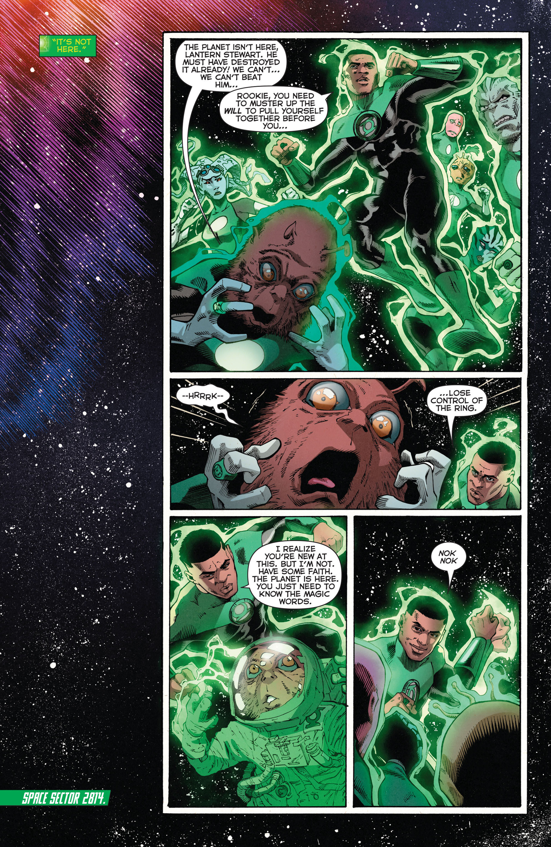 Read online Green Lantern: New Guardians comic -  Issue #24 - 11