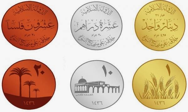 ISIS Unveils Its New Gold-Backed Currency To Remove Itself From "The Oppressors' Money System"  
