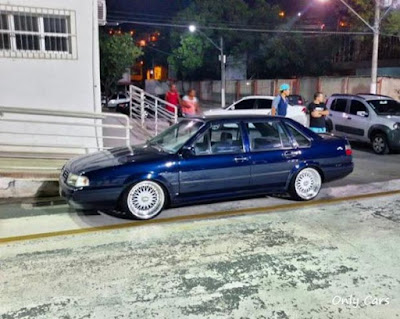 Santana Rebaixado Turbo Rodas BBS Santana Rebaixado Turbo Rodas BBS