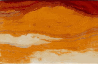 abstract Martian landscape