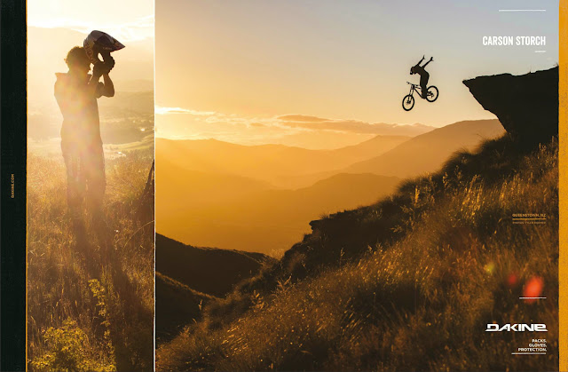 Commercial photography - DAKINE CLOTHING AND GEAR. MTB