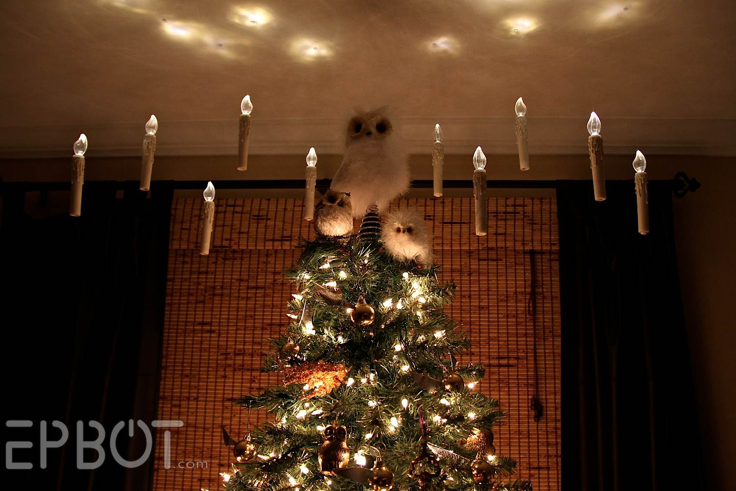 DIY Harry Potter Christmas Tree