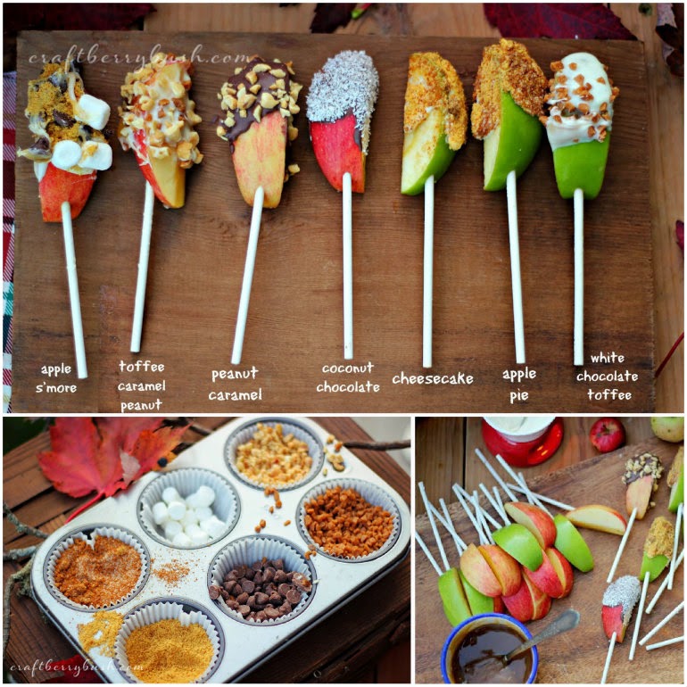 Ideas & Products Caramel Apple Pops