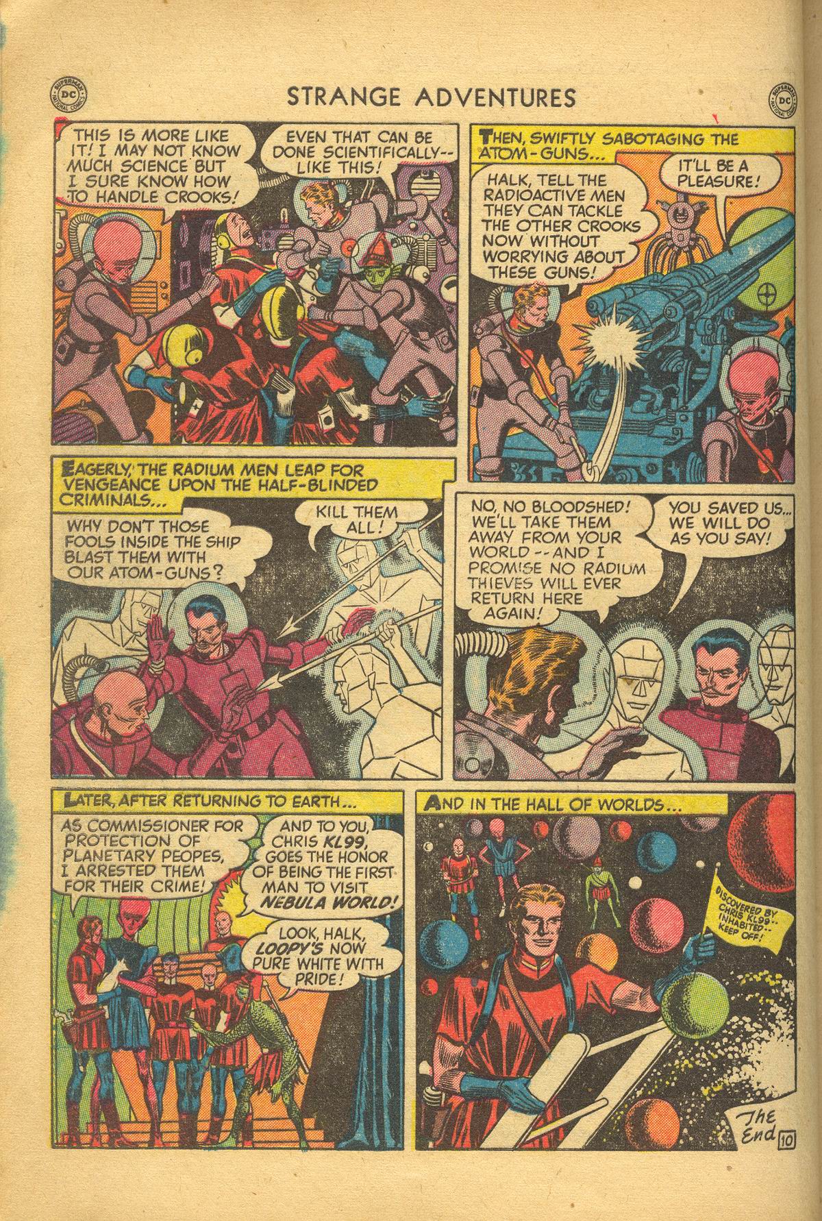 Read online Strange Adventures (1950) comic -  Issue #1 - 12