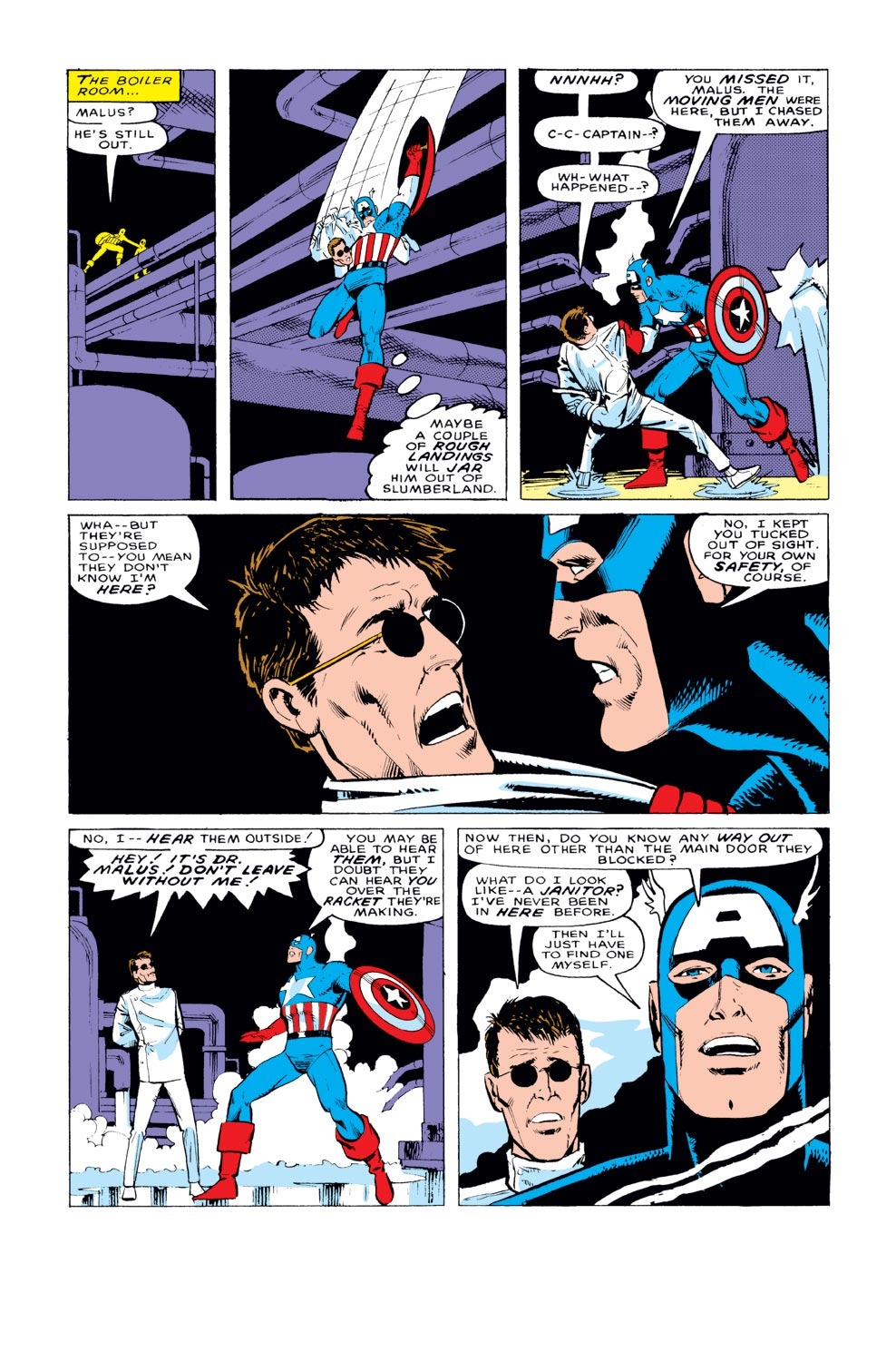 Captain America (1968) Issue #329 #258 - English 16