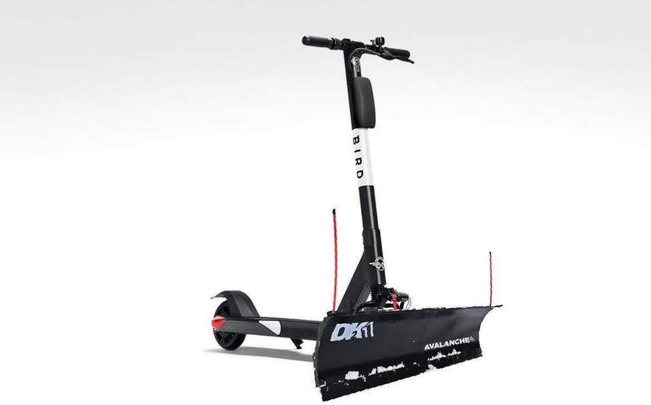 KANSAS CITY ELECTRIC SCOOTER SNOW REMOVAL PLAN IN EFFECT?!?!