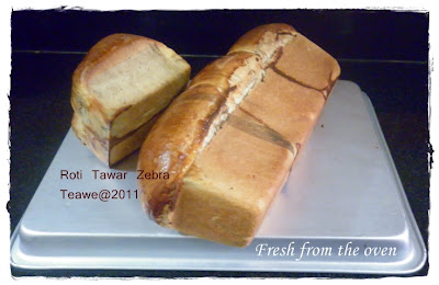 Welcome to Teawe's blog: Roti Tawar Zebra
