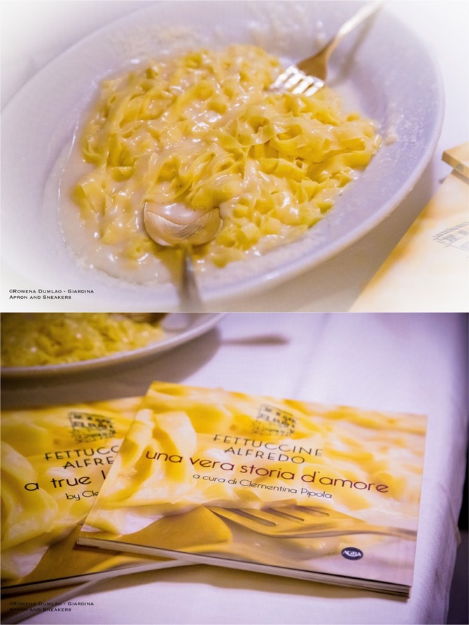 Fettuccine Alfredo of Ristorante Alfredo alla Scrofa, A True Love Story