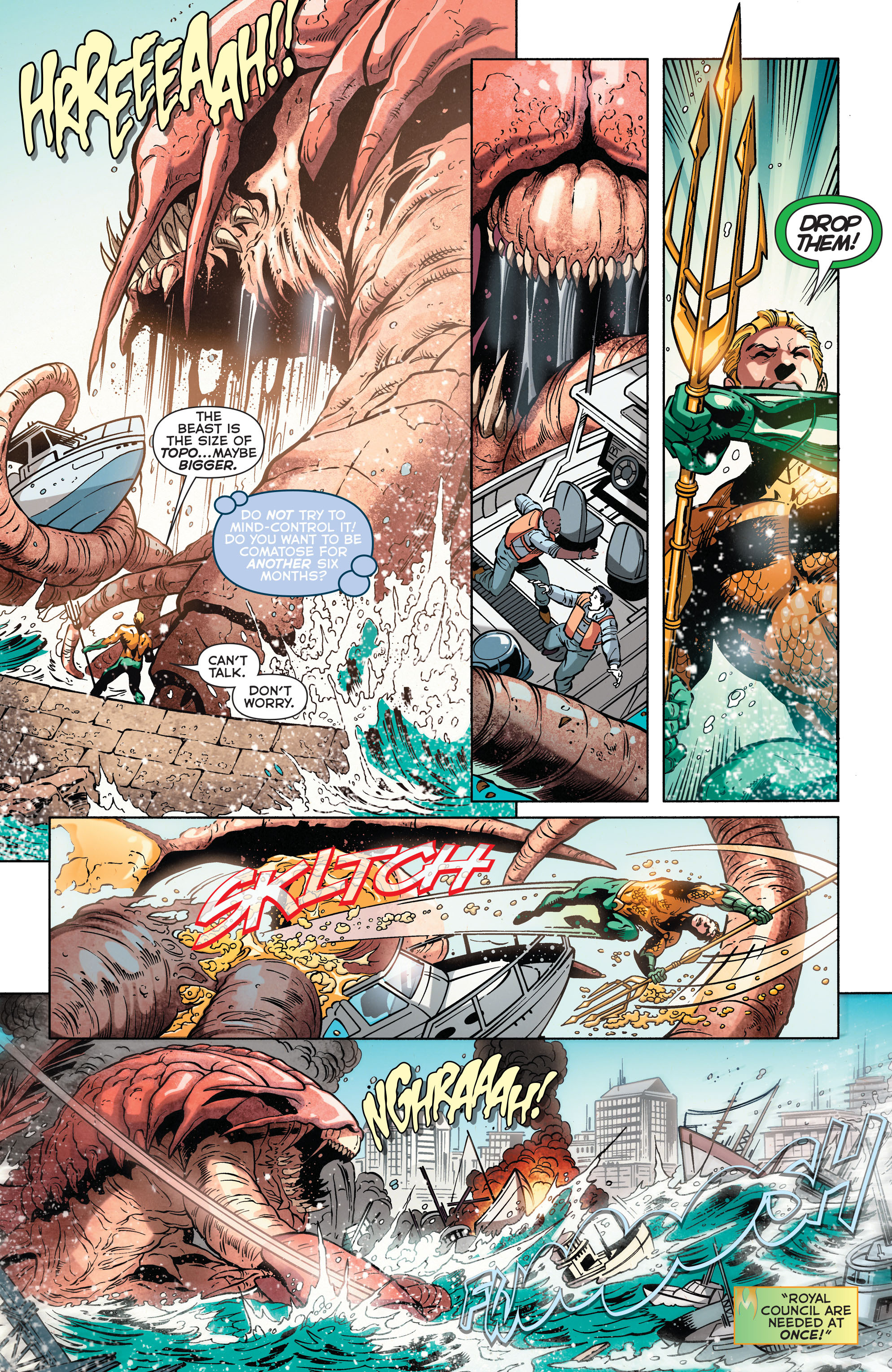 Read online Aquaman (2011) comic -  Issue #26 - 17