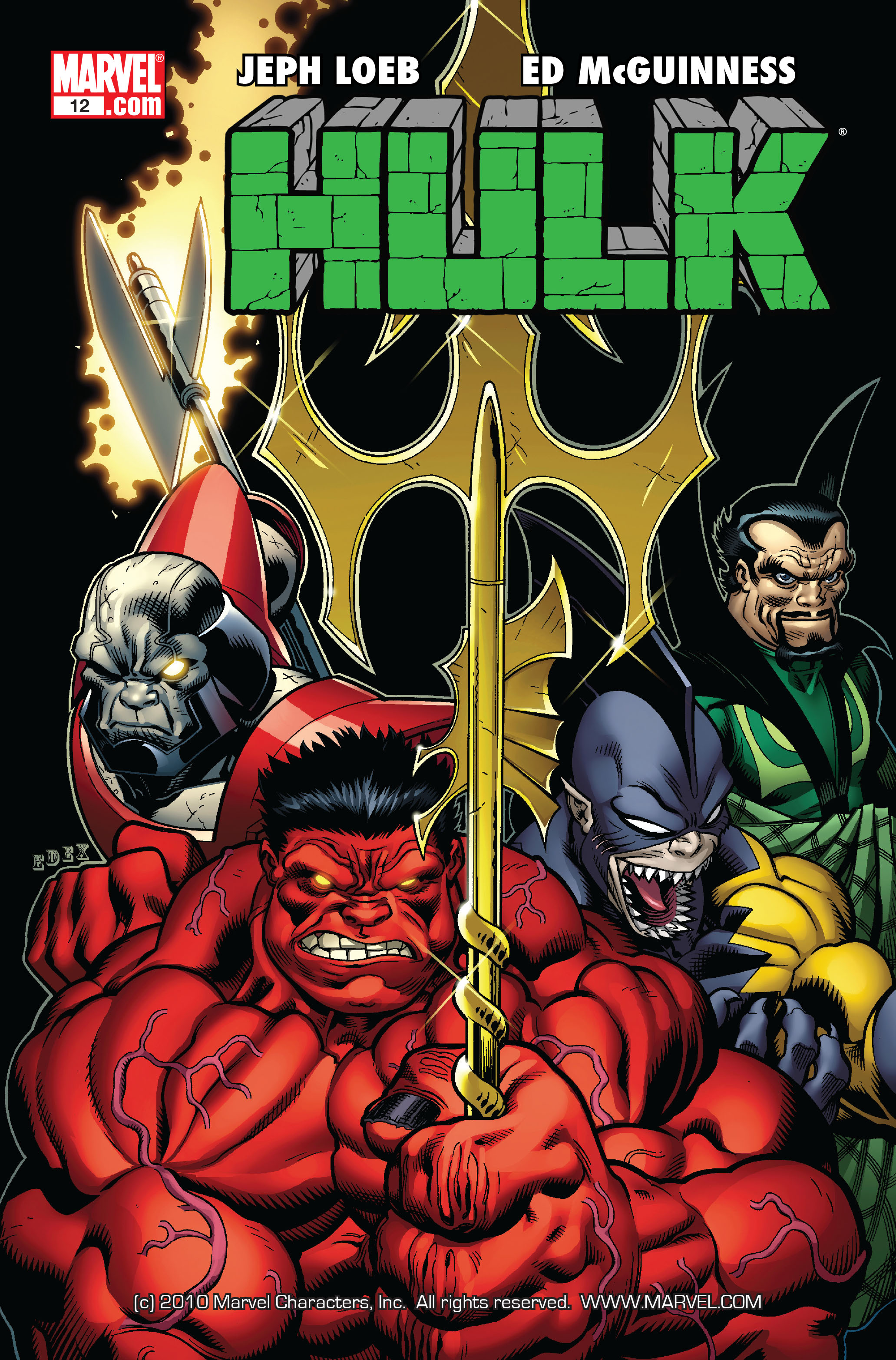 Read online Hulk (2008) comic -  Issue #12 - 1