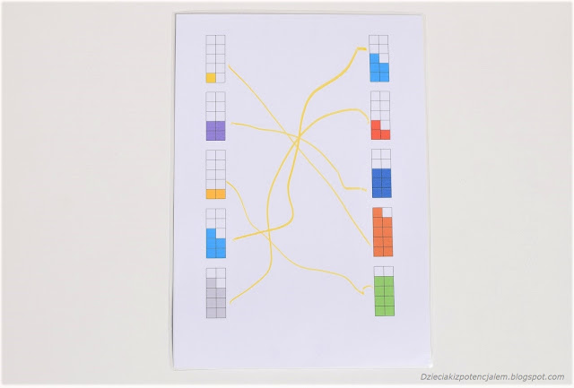 dopełnianie do 10 karty pracy