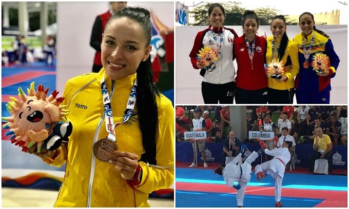 ¡Un bronce que vale oro! Stéfanny Medina cumplió en los Juegos Bolivarianos 2017