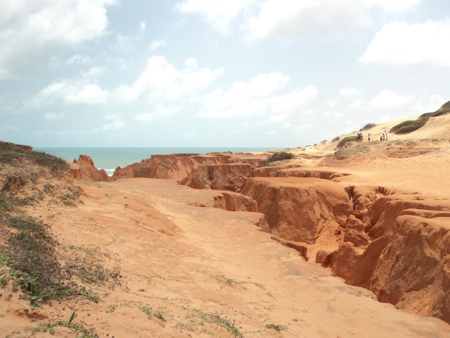 Passeio na Praia de Morro Branco, no litoral cearense