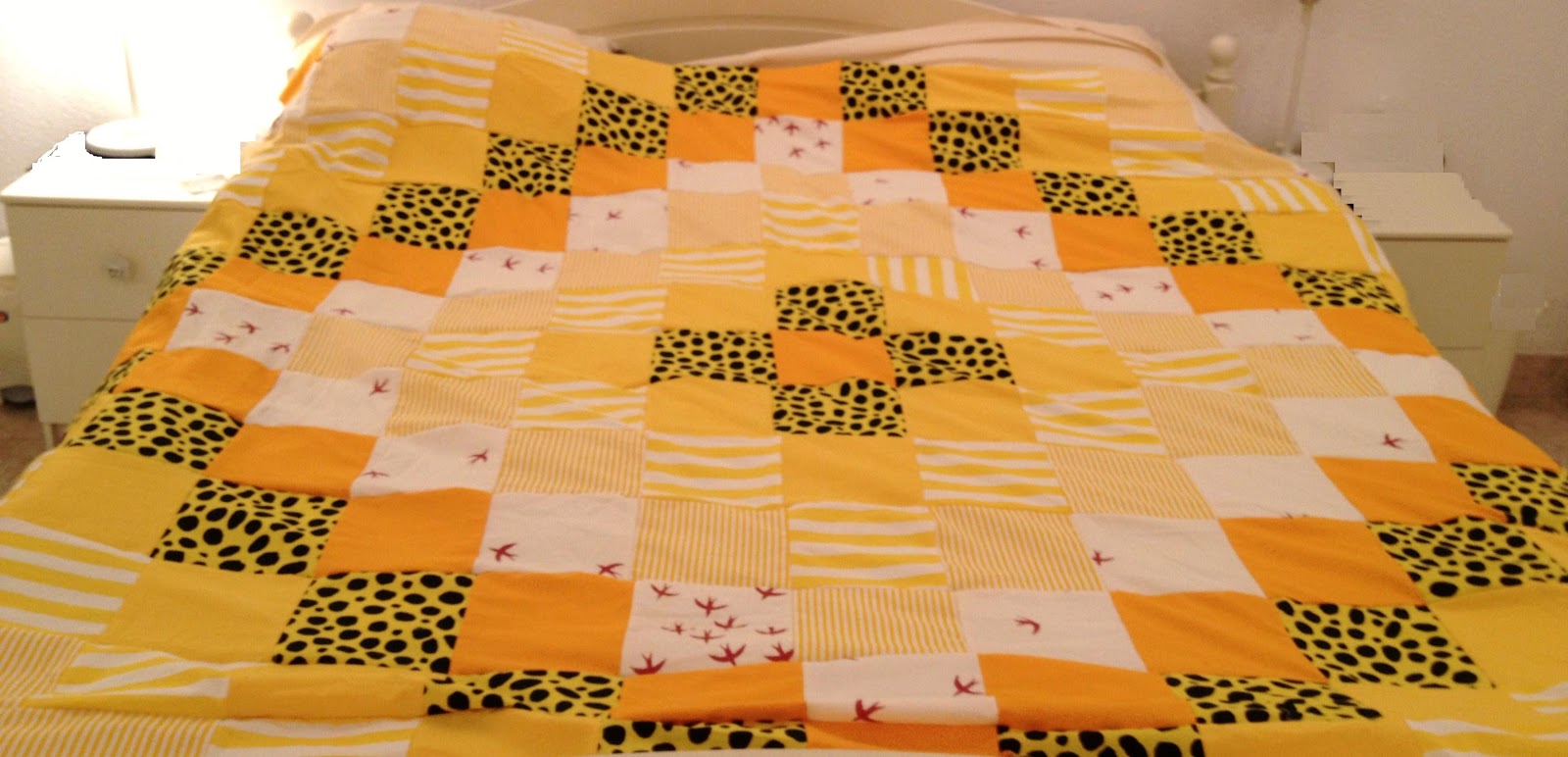 Saudi Arabian Nights Lifestyle Blog Easy Patchwork Quilt Topper/Duvet Cover Tutorial for Beginners