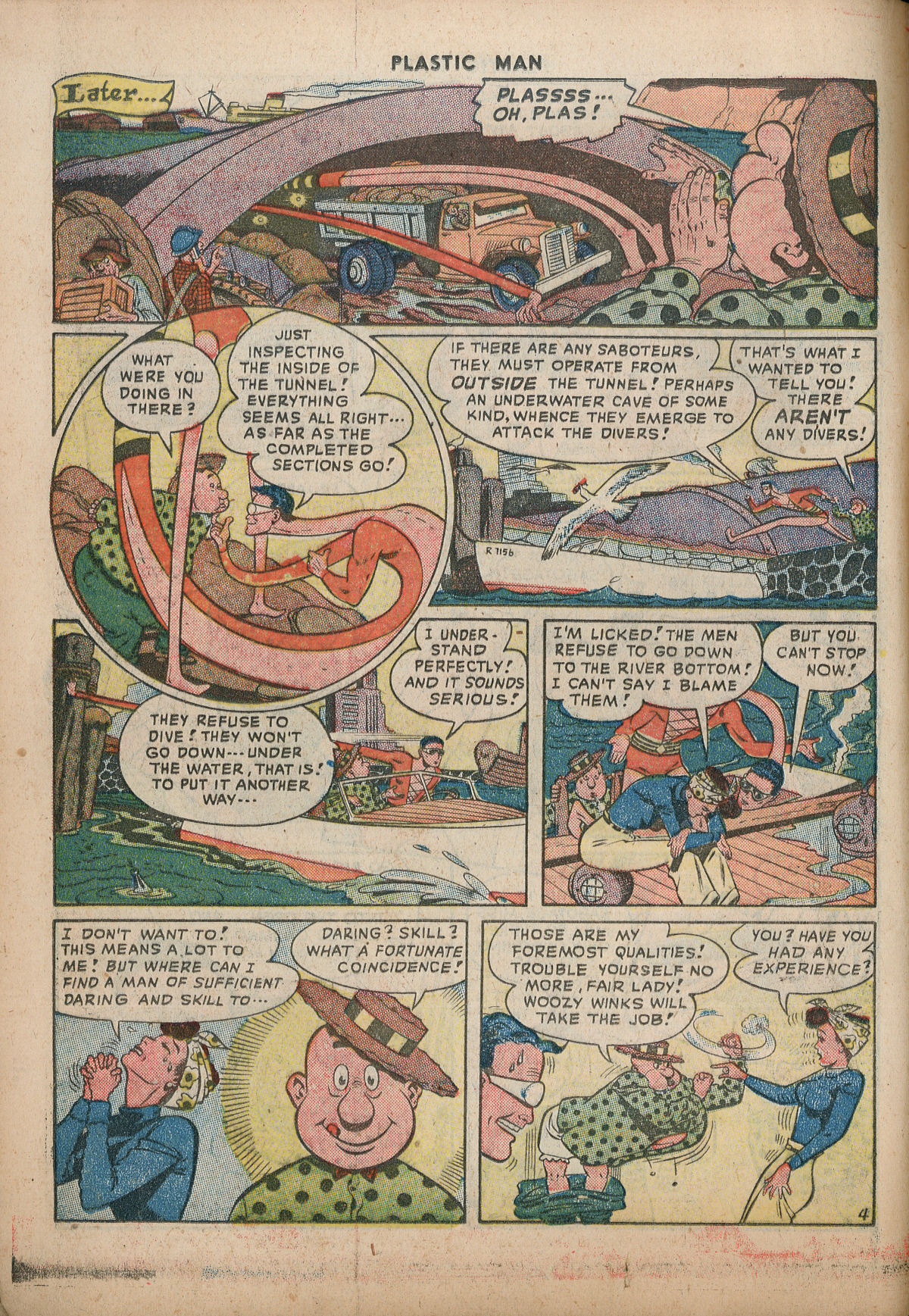 Read online Plastic Man (1943) comic -  Issue #12 - 18