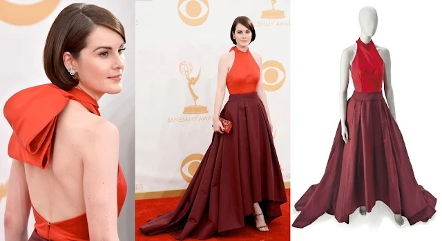 Michelle Dockery in Prada – 2013 Emmy Awards