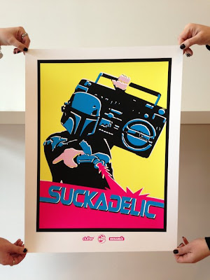 “Suckadelic Suckpax” Screen Print by Sucklord