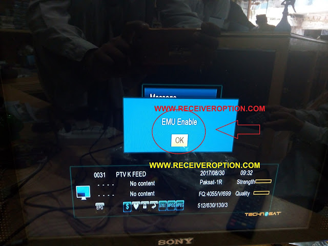 TECHNOSAT MINI TS-3 HD RECEIVER BISS KEY OPTION