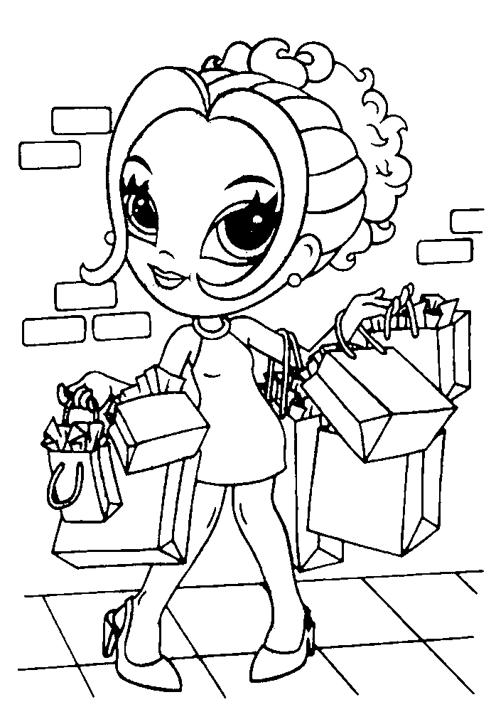 i need bratz coloring pages to color - photo #5