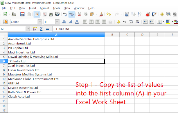 how to add single quotes in excel on each values