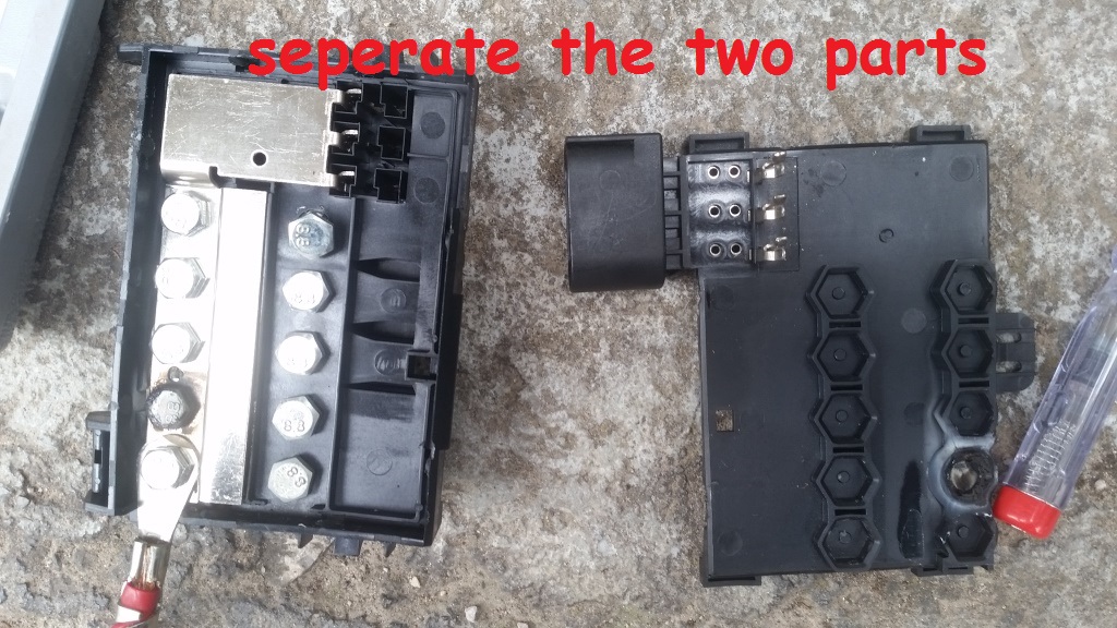 DIY 1.8T 20VT VAG Melted Fuse Box possible fix