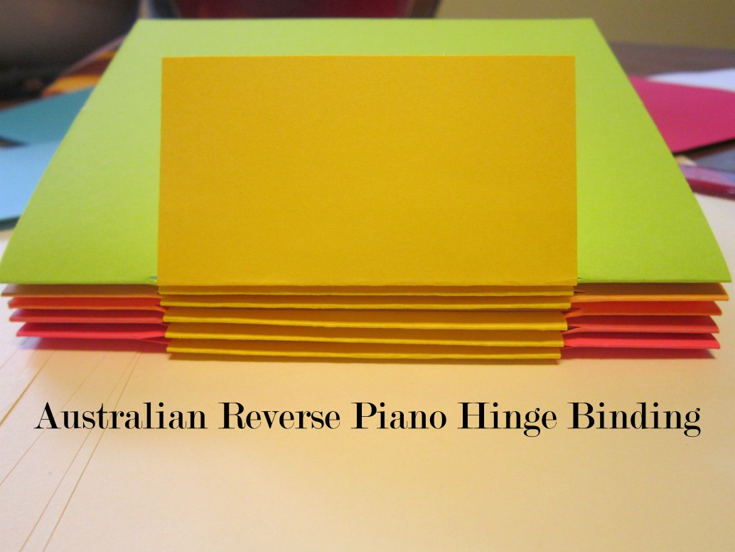 A Book of UsAustralian Reverse Piano Hinge Book Binding Technique