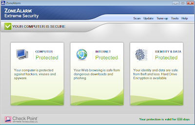 Zone Alarm Extreme Security 2012 problems