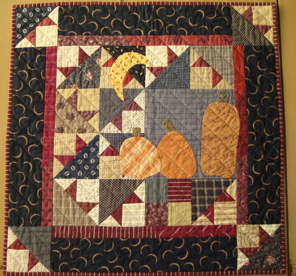 Ribbonwood Cottage Fall quilts