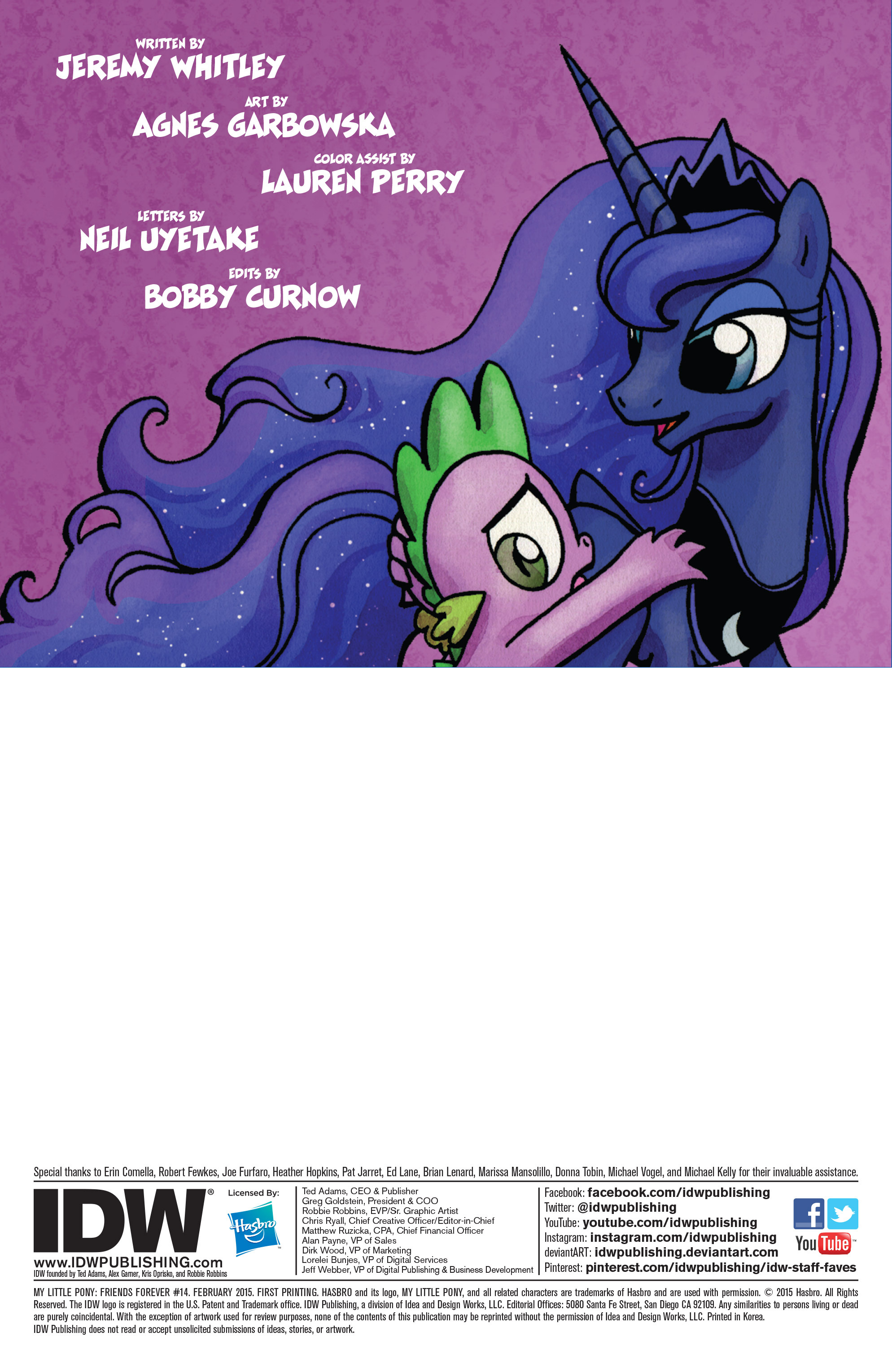 Read online My Little Pony: Friends Forever comic -  Issue #14 - 2