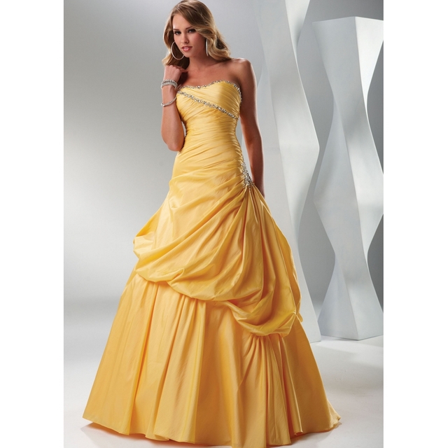 YELLOW GRAD DRESSES  The Dress  Shop 