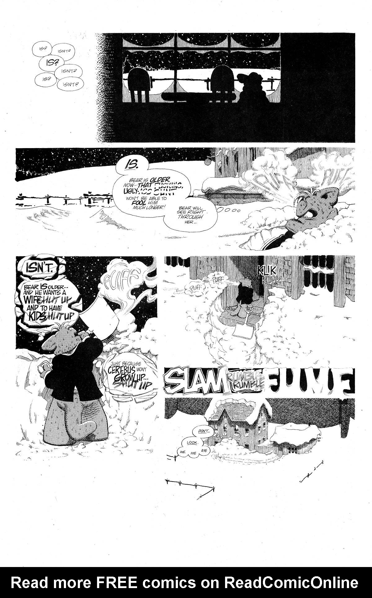 Read online Cerebus comic -  Issue #215 - 19