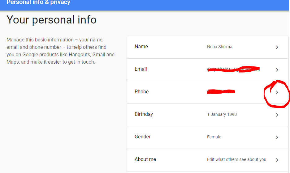 How To Change Gmail Mobile Number How To Change Gmail Mobile Number