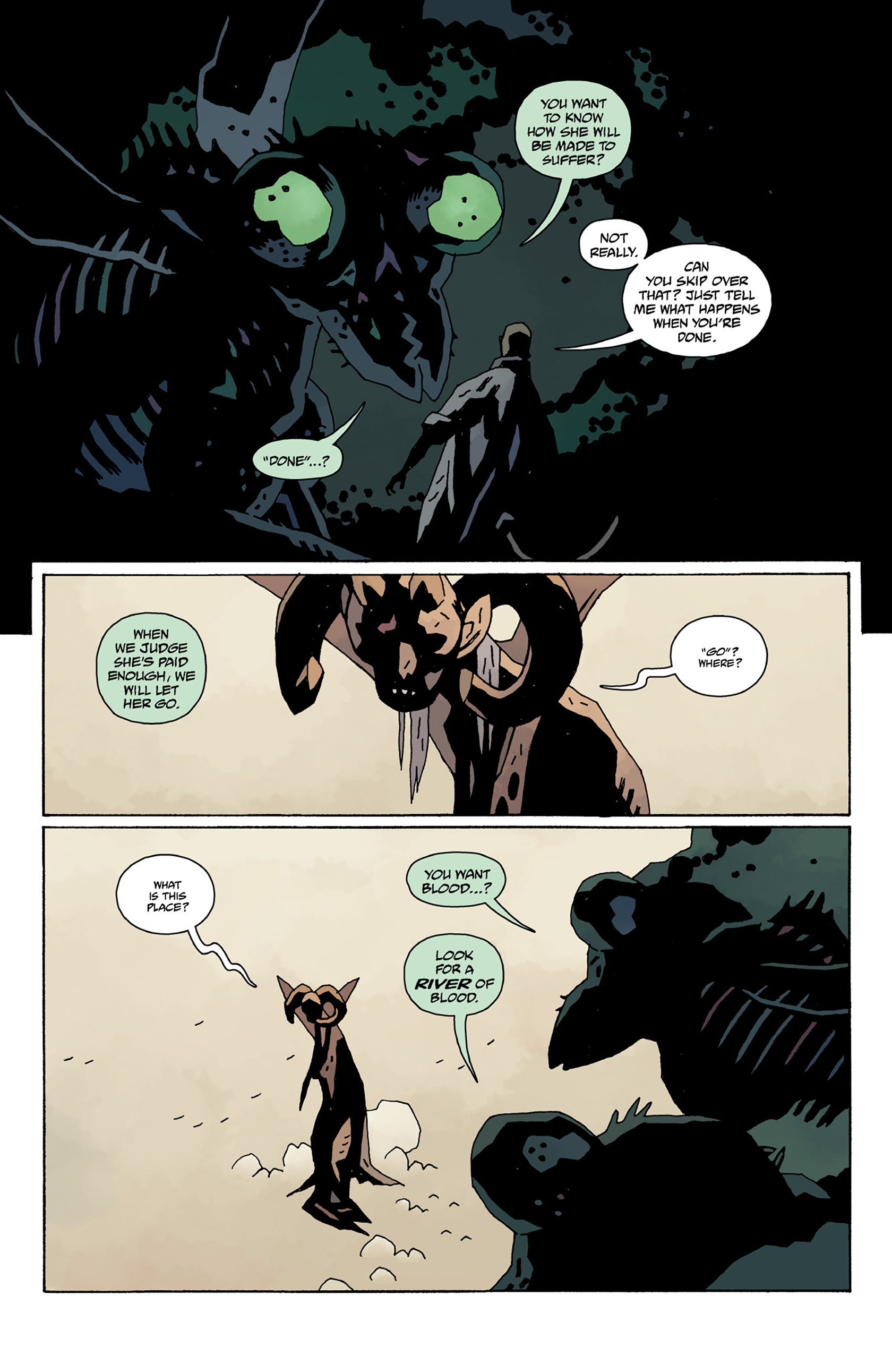 Read online Hellboy In Hell comic -  Issue #8 - 21