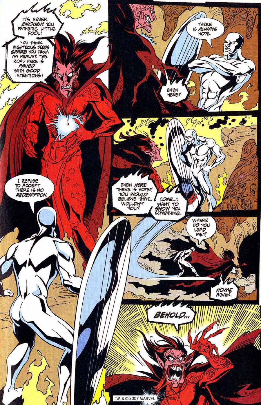 Read online Silver Surfer (1987) comic - Issue #100 - 23