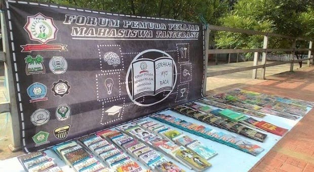 Minat Baca Kurang, FPPMT Gelar Perpustakaan Outdoor