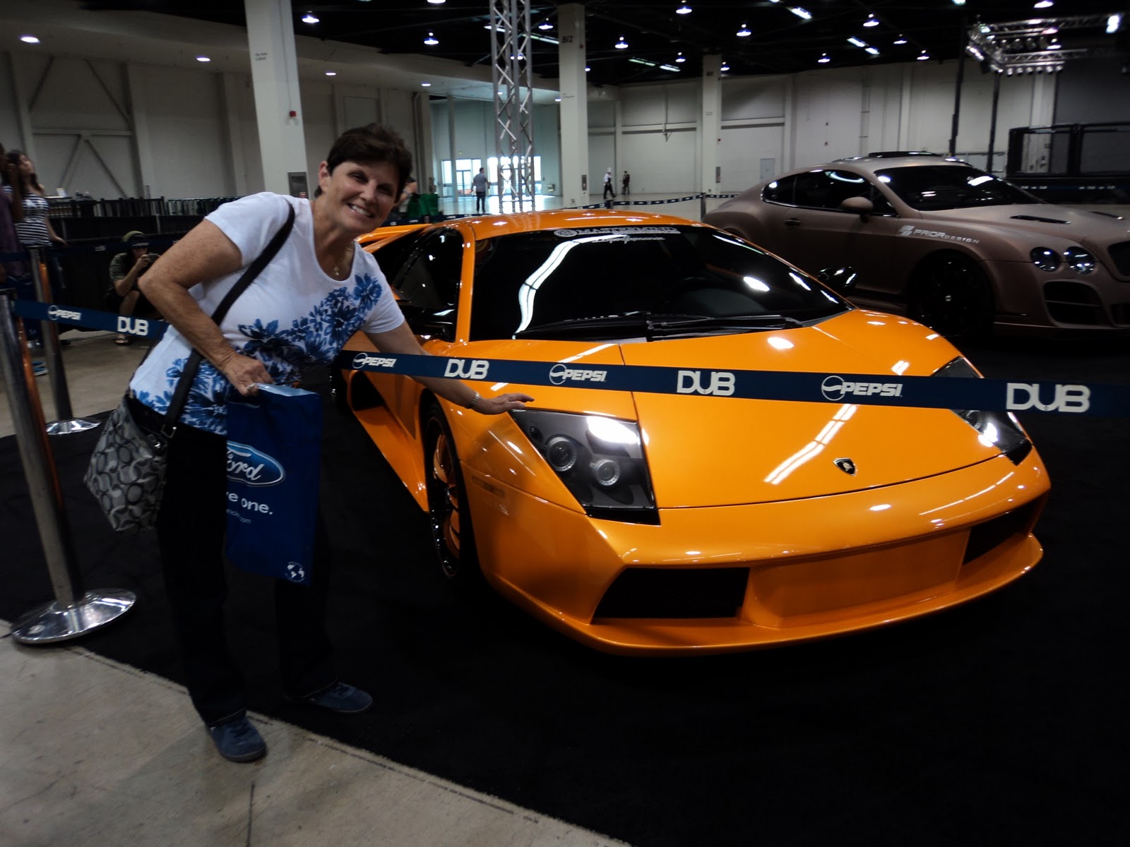 SurfWriter Girls Car Enthusiasts Rev It Up at Anaheim Auto Show
