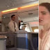 Emirates flight attendant caught doing something unexpectedly