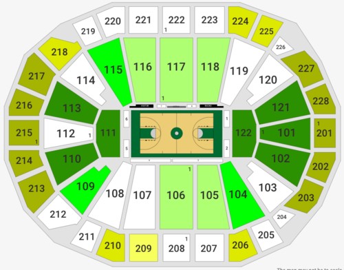 Seating Chart For Fiserv Forum