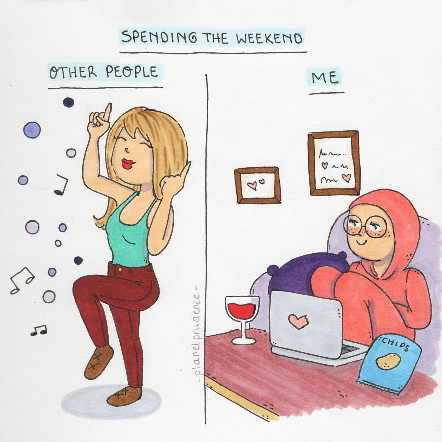 28 Hilarious Illustrations About Women's Everyday Problems