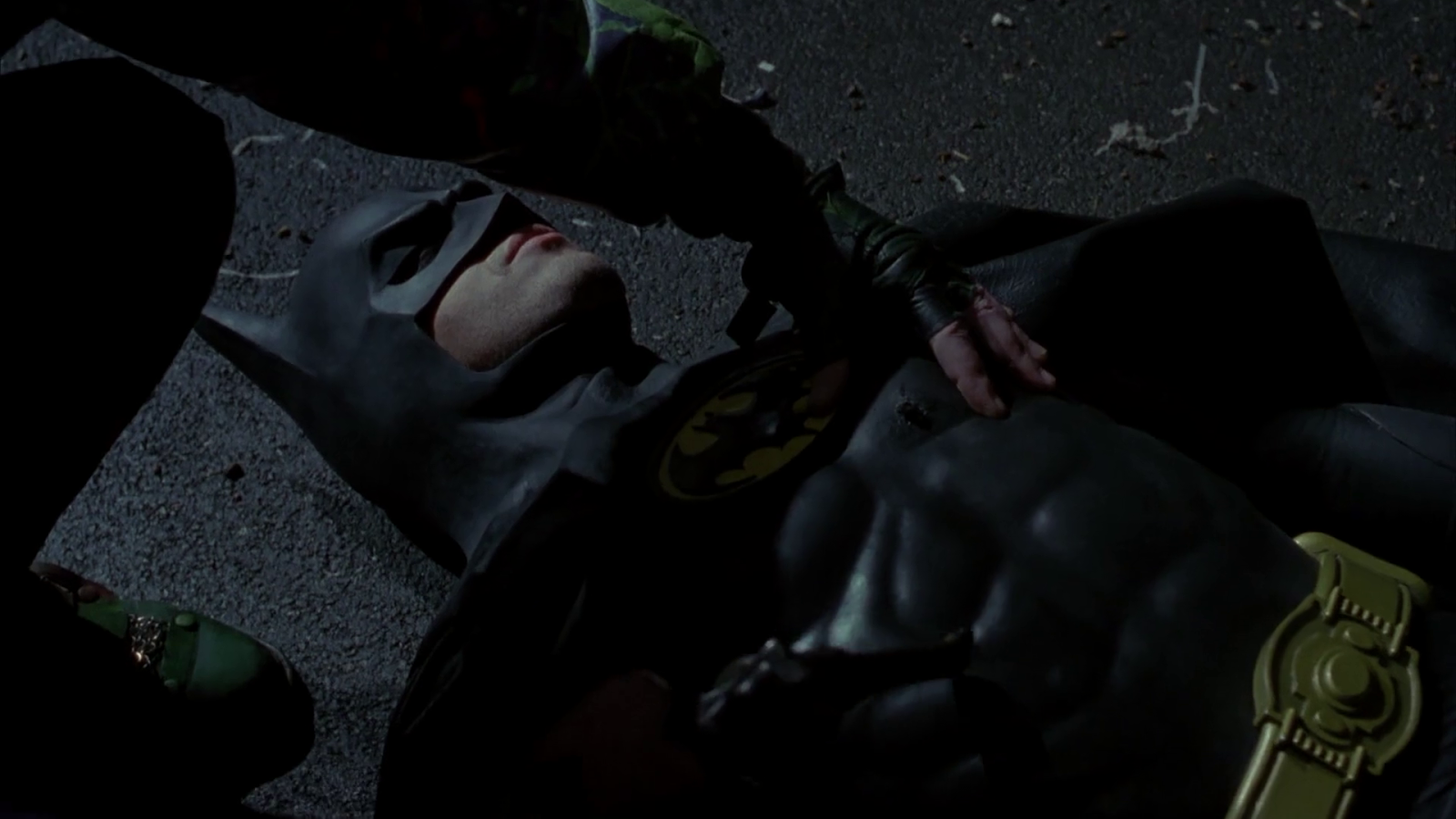 Re scene. Batsuit Batman (1989). Съемки Бэтмена 1989 года.